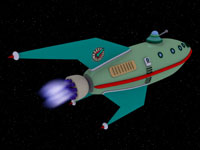 Futurama - Planet Express Ship